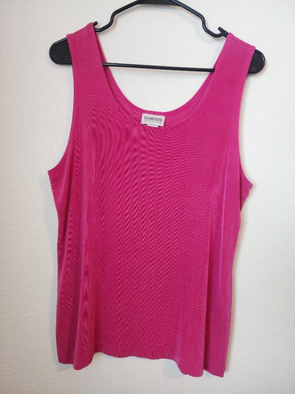 Chico's Travelers Fuchsia Tank Top XL Size 3